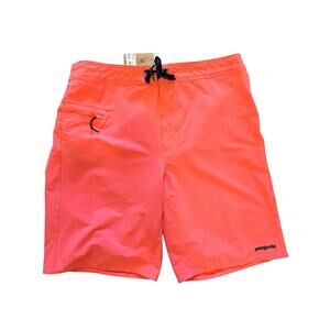 NWT Mens Patagonia Stretch Wavefarer SPICED CORAL Board Shorts 36 #86543 $69 NEW